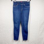 Spanx Dark Blue Pull On High Rise Skinny Jeans Photo 1