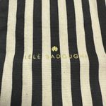Lele Sadoughi Two  Black White Gold Striped Pouch Headband Storage Dust Bag 7 x 8 Photo 4