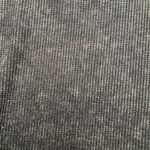 Women's Ribbed Knit T Shirt Size XL Gray Short Sleeve Photo 1