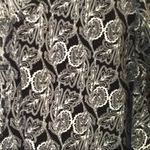 Umgee black & white tunic/mini dress size small Photo 4