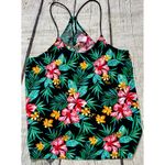 No Boundaries  Tropical Hibiscus Flora Sleeveless Top  Photo 7
