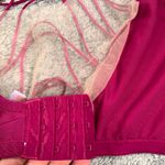 Savage X Fenty Pink velvet Mesh Bralette 3X Photo 5