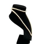 Authentic Mikimoto Pearl Choker Necklace 13” – Sterling Silver Clasp – Japan Photo 4