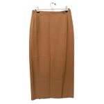 Saks 5th Avenue Vintage Saks Fifth Avenue Academia Wool Pencil Skirt 8 Tan Old Money Minimalist Photo 1