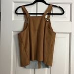 Topshop  Suede Tank with Open Back Photo 2