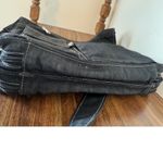 90s Vintage Eddie Bauer Black Multi Compartment Crossbody Bag Large Y2K Grunge Photo 6