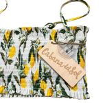 Cabana Del Sol  Lemon Print Bikini Set Size Medium NWT Photo 8