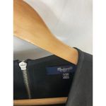 Madewell  Leather Pocket Black T-Shirt Dress XXS Photo 3