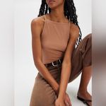 Free People NWT We The Free Mia Tank - macchiato tan sand - XS Photo 5