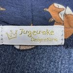 Jugeunke Beaver Novelty Print Shirt Womens Medium Lightweight Minimalist Forest Black Photo 1