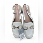 A New Day NWT Cream Memory Foam Block Heels Size 8 Slingback Loafers Photo 1