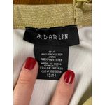 B Darlin B. Darlin Gold Shimmery Dress Size 13/14‎ Photo 4