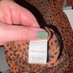 Brown and Black Leopard Print Dress Med Photo 3