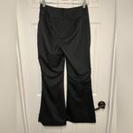 Wild Fable Size 4 Pin Stripe Black Dress Flare Pants Photo 4