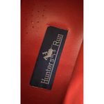 VTG 80S WOMENS 9 RED FRINGE LEATHER BOOTIES HUNTER’S RUN BOOTS SHOES Photo 3