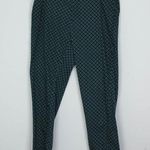 Brooks Brothers Womens Natalie Fit Ankle Pants Size 12 Blue Career Office Work Photo 0