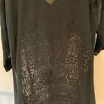 Zingara Embroidered floral black swimsuit coverup, size medium, resort wear Photo 5