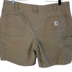 Carhartt  Women’s Sz 14 Canvas Work Shorts Loose Fit Rugged Flex Photo 5