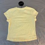 White Fox Boutique Give Up All My Time Baby Tee in Lemon (Yellow) and size small Photo 9