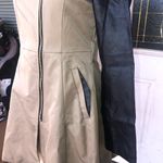 Bebe faux leather trench coat for women Photo 9