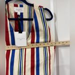 NWT Pomander Place Stripe Kira Dress M 100% Cotton Patriotic Style Blue Size M Photo 9
