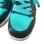 Nike High Top Sneakers Black Teal White Pink Youth Size 4Y Women’s Size 5.5 Photo 5