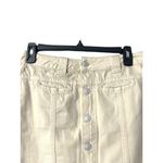 We The Free Free People We The‎ Free Midnight Sun Khaki Button Front Mini Skort Size 27 Photo 7