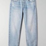 Aritzia NWT  denim forum ex-boyfriend the ex boyfriend jeans vintage desert 25 Photo 0