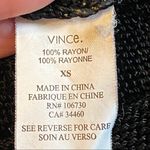 Vince metallic cowl neck dolman sweater top XS Photo 7