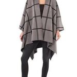 Patricia Nash Women's Plaid Cape Gray/Black Photo 0