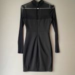 Lulus Lulu’s size small goth Victorian neckline sheer mini dress‎ Photo 7