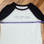 Splits59 x Peloton Baseball Long Sleeved T-Shirt ivory Navy size large Photo 6