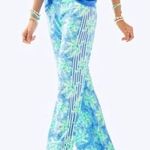 Lilly Pulitzer Bal Harbour Palazzo Pant Tropic Like Its Hot - Size: Small Photo 0