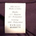 Coldwater Creek  Brocade Striped Button Front Jacket Maroon Red‎ Purple  Large Photo 7