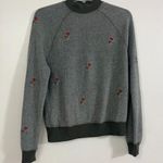 Anthropologie T.La Women's Moss Long Sleeve Mock Neck Embroidered Sweater Sz S Photo 0