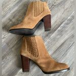 Antonio Melani Camel Suede Heeled Boots Photo 0