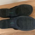 Rockport Black Leather The Walking Sandal Slides Womens 7W Size 7 Photo 11