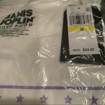 Junk Food Janis Joplin Graphic Tee Size Medium White Rock Band T-Shirt Photo 2