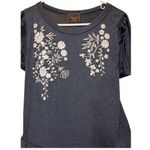 Amana Baby Doll Floral Top XL Blue Size undefined Photo 2