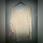 Knox Rose  women’s‎ Cream Long Sleeve lightweight knit shirt size Large nwt Photo 1