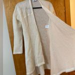 Icewear Iceland Karen Hvit Duster Open Front Sweater Asymmetrical Icelandic Wool Photo 3