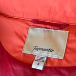 Anthropologie Vibrant Orange Trench Coat Photo 11