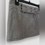 Diesel Vintage Denim Belt Wrap Mini Skirt Sz 29 Snap Button y2k Grunge Gray Photo 3