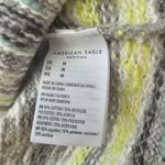American Eagle  Fair Isle Sweater Women's Crew Oversized Size M Cabincore Cottage Photo 5