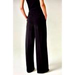 MP Piombo High Rise Wide Leg Jeans Black size 4 Photo 12