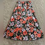 Abel the label  Floral A-line Midi Skirt Photo 1