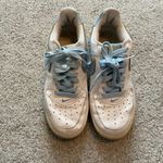 Nike  Women's 8.5 vintage Air‎ Force ones Blue and Yellow Trainers Photo 1