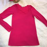 Nicki Minaj  | Hot Pink Top with Cut-Out Bust & Shoulders | Size Small Photo 0