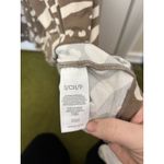 CAbi Brown Cinch Back Cutout Tiered Dress Size Small Wedding Guest Granola Photo 5