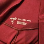 Aerie  Real Me XTRA High Waist Legging Summer Burgundy Athleisure Casual Medium Photo 8